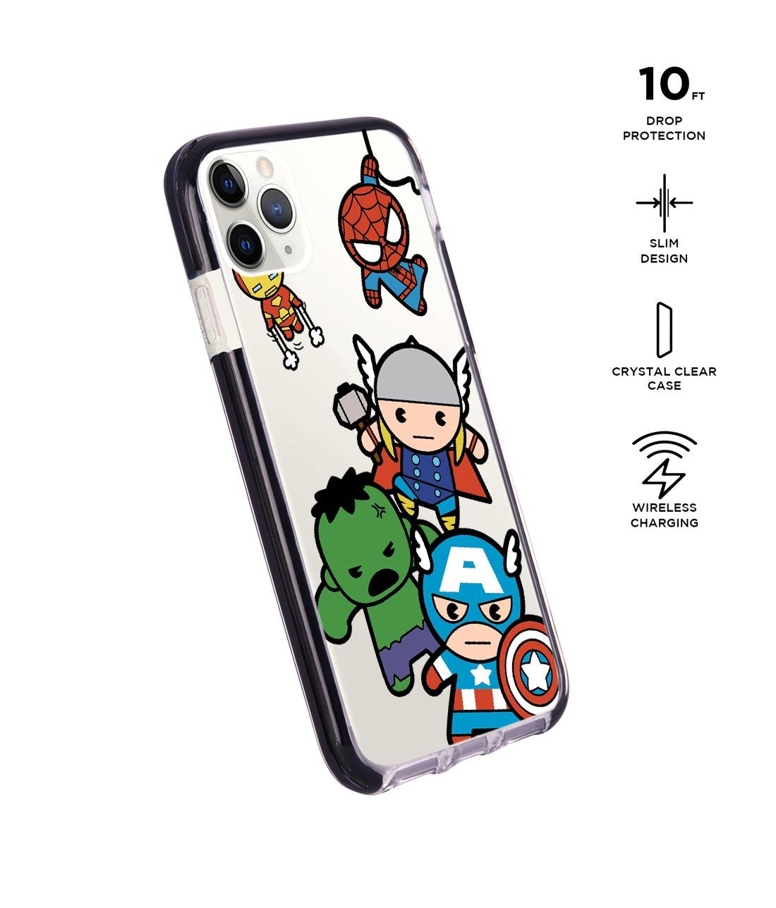 Kawaii Art Marvel Comics - Extreme Phone Case for iPhone 11 Pro