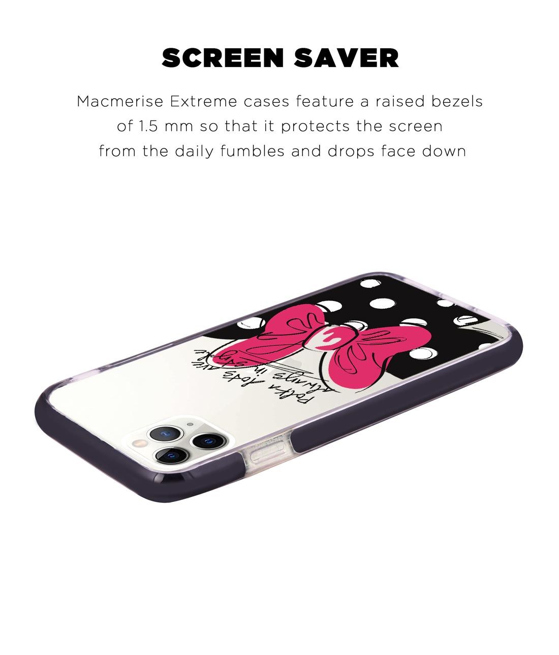 Polka Minnie - Extreme Phone Case for iPhone 11 Pro