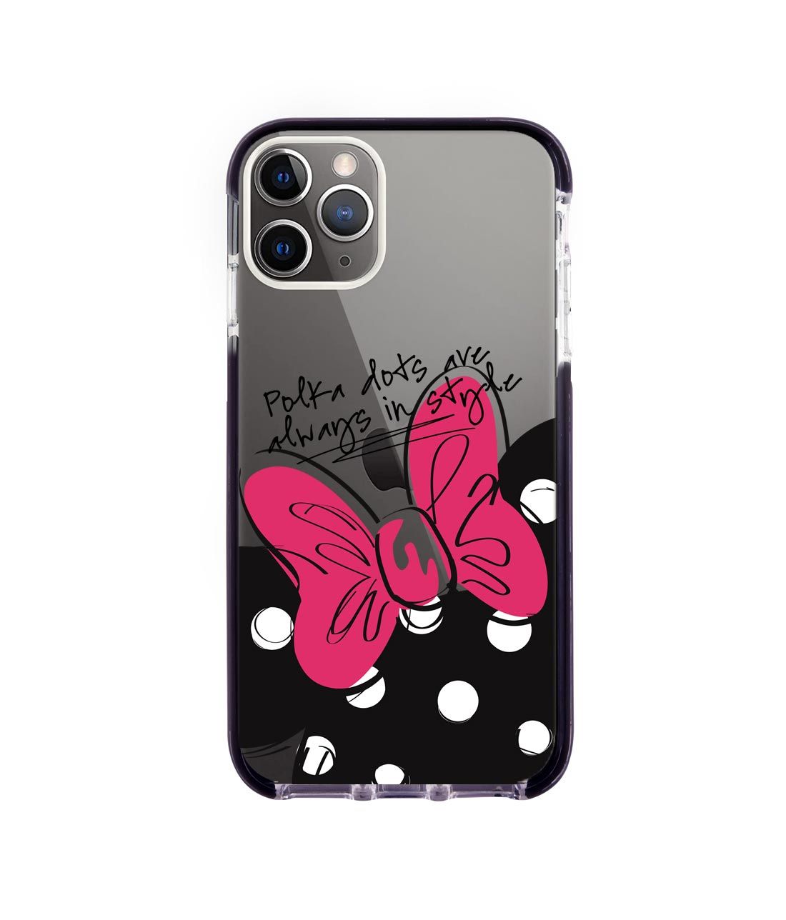 Polka Minnie - Extreme Phone Case for iPhone 11 Pro
