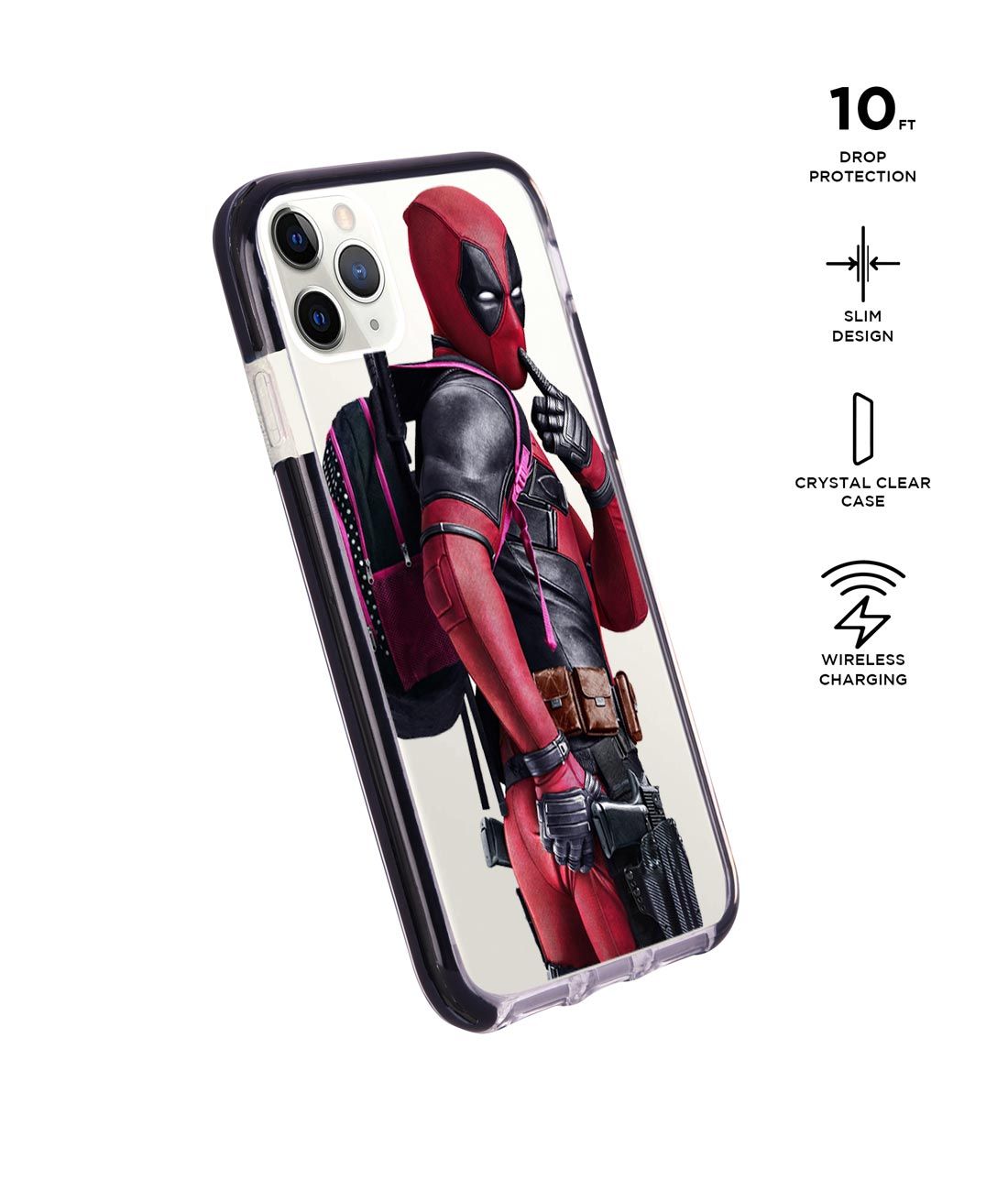 Smart Ass Deadpool - Extreme Phone Case for iPhone 11 Pro
