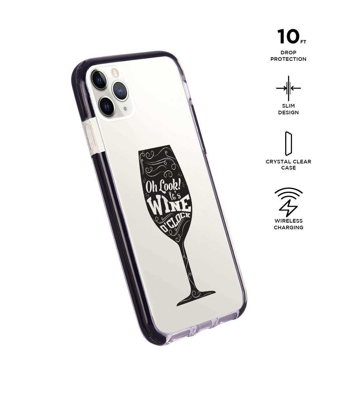 Wine o clock - Extreme Phone Case for iPhone 11 Pro