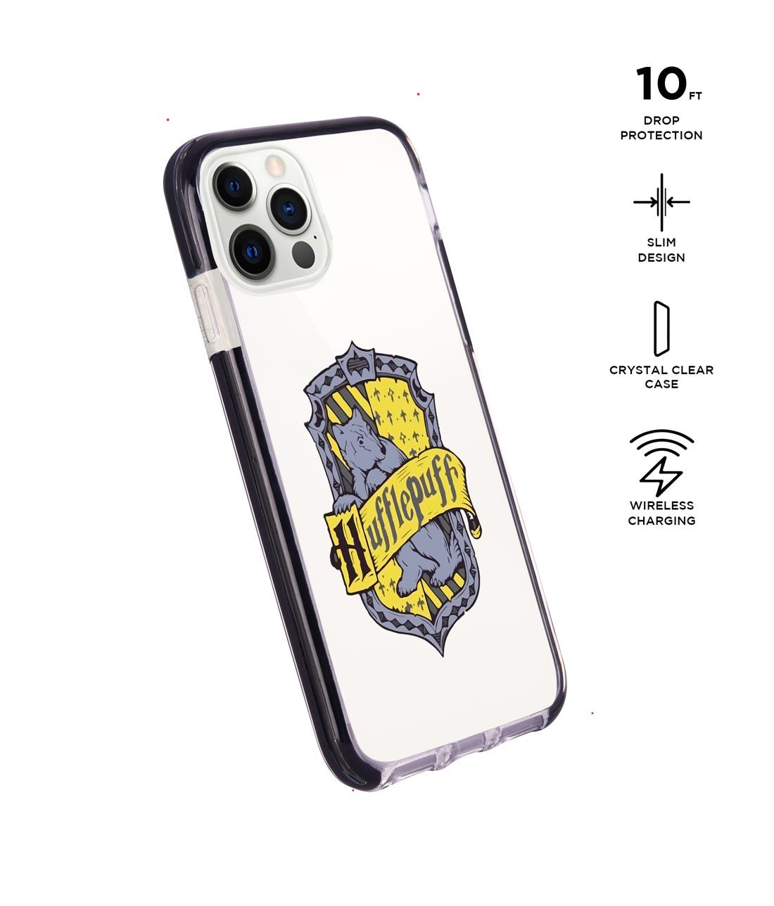Crest Hufflepuff - Extreme Case for iPhone 12 Pro Max