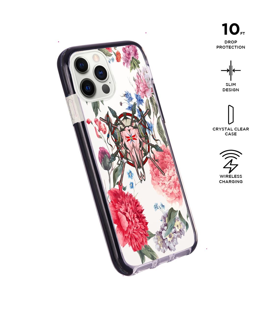 Floral Symmetry - Extreme Case for iPhone 12 Pro Max