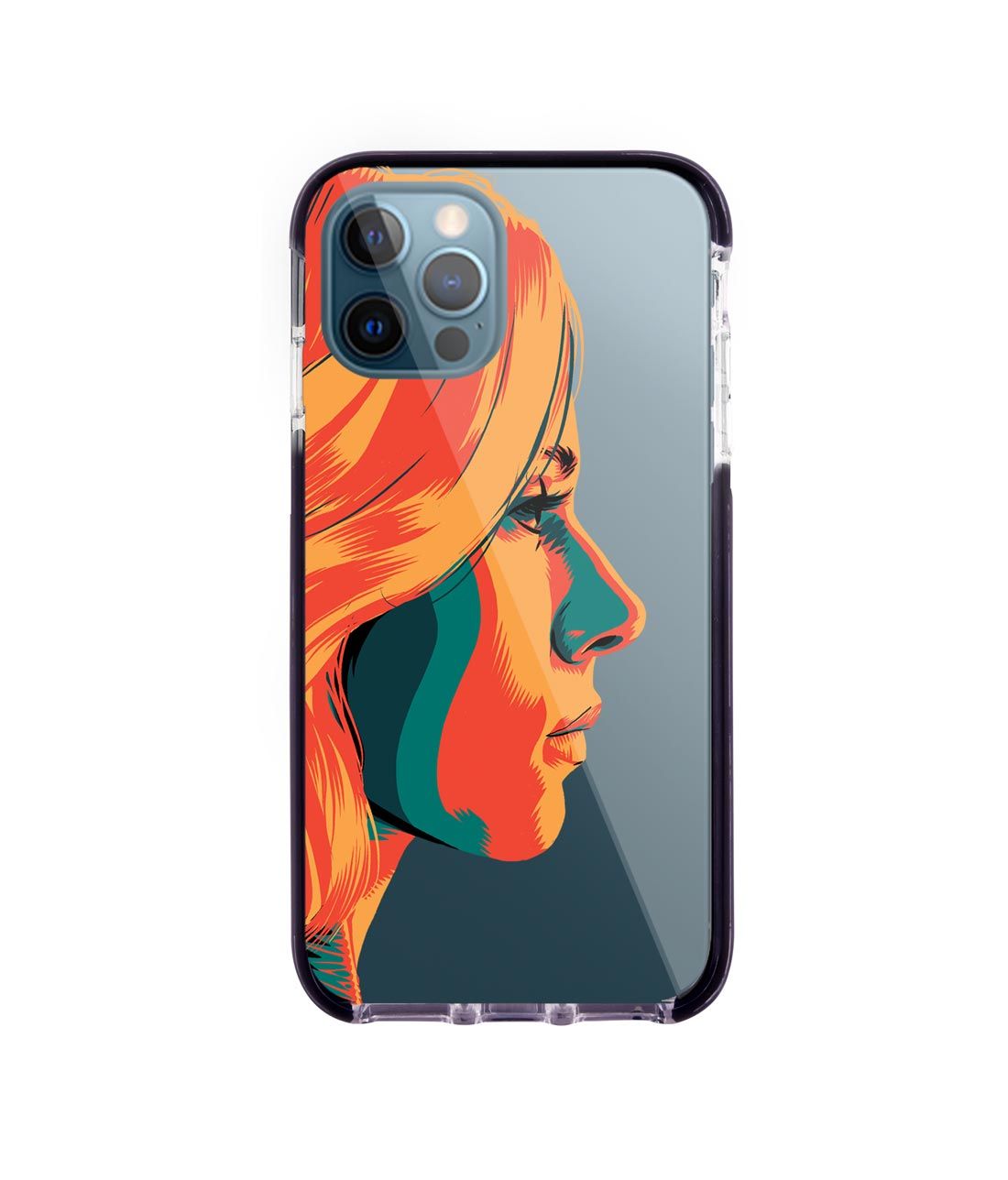 Illuminated Black Widow - Extreme Case for iPhone 12 Pro Max