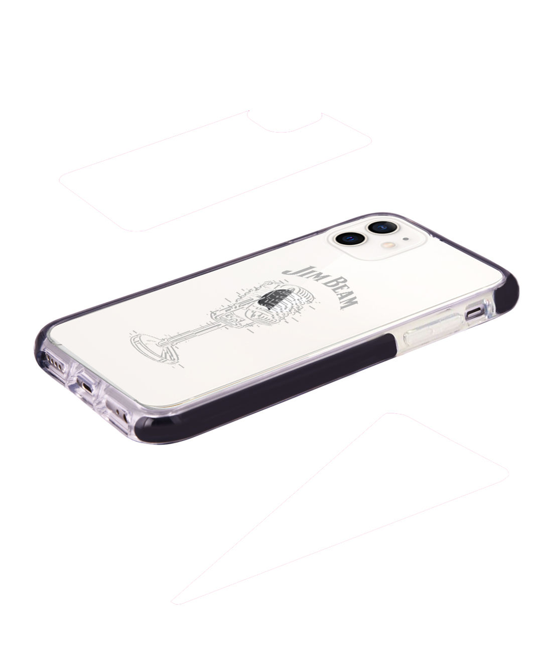 Jim Beam Retro Mic - Shield Case for iPhone 12 Pro Max