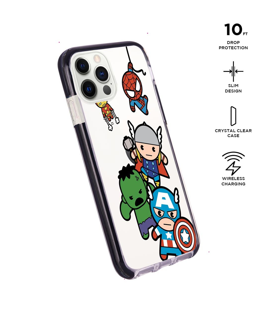 Kawaii Art Marvel Comics - Extreme Case for iPhone 12 Pro Max