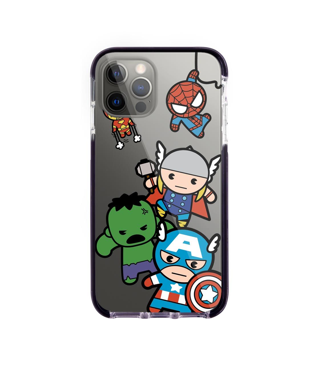 Kawaii Art Marvel Comics - Extreme Case for iPhone 12 Pro Max