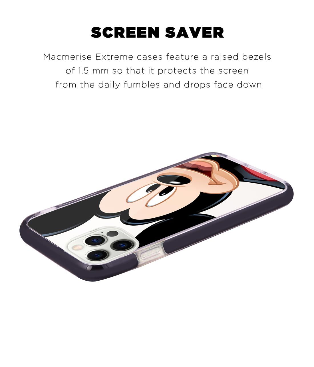 Zoom Up Mickey - Extreme Case for iPhone 12 Pro Max