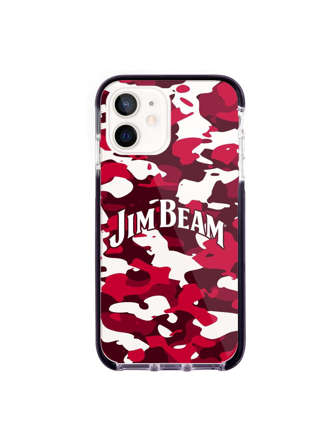 Jim Beam Camo Red - Shield Case for iPhone 12 Mini