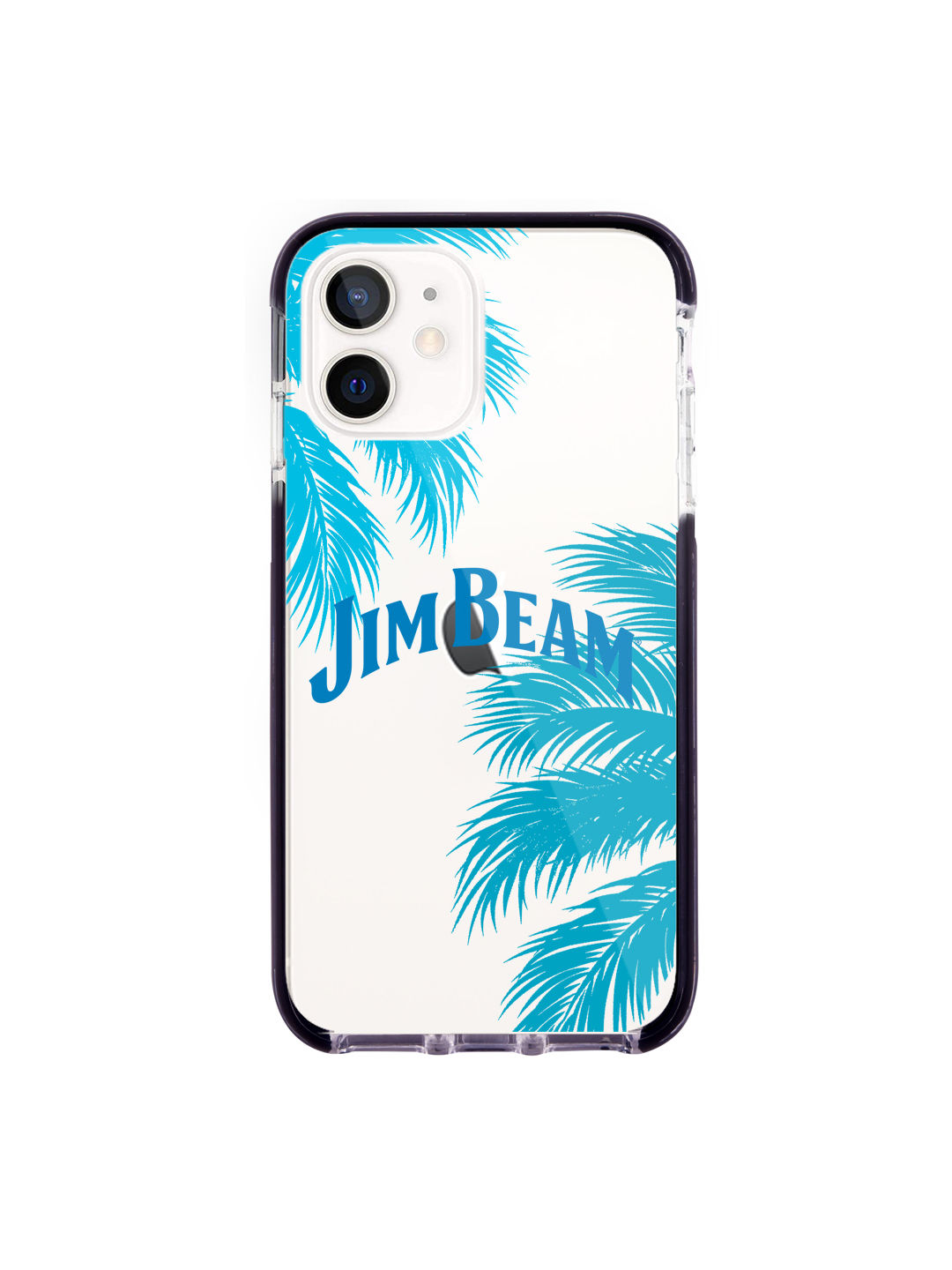 Jim Beam Palms Blue - Shield Case for iPhone 12 Mini