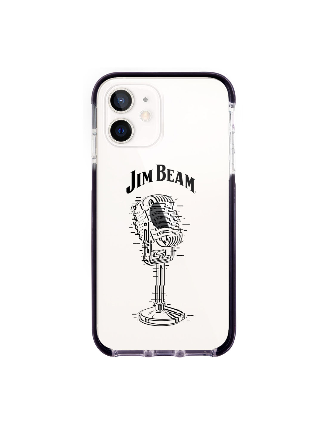 Jim Beam Retro Mic - Shield Case for iPhone 12 Mini