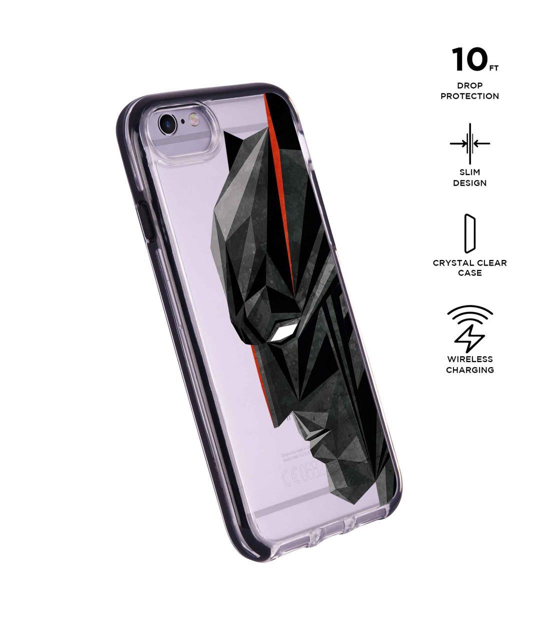 Batman Geometric - Extreme Phone Case for iPhone 6S Plus
