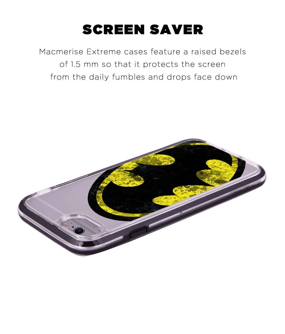 Batman Splatter - Extreme Phone Case for iPhone 6S Plus