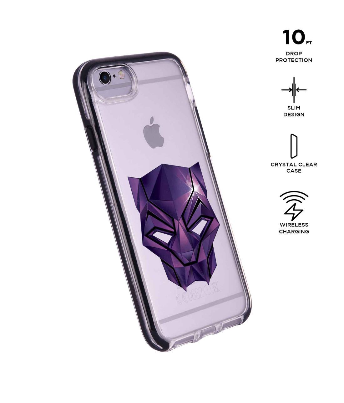Black Panther Logo - Extreme Phone Case for iPhone 6S Plus