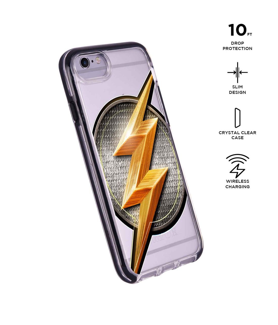 Flash Storm - Extreme Phone Case for iPhone 6S Plus