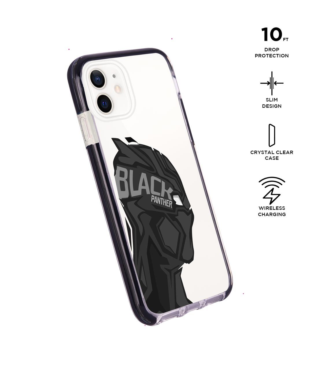 Black Panther Art - Extreme Case for iPhone 12
