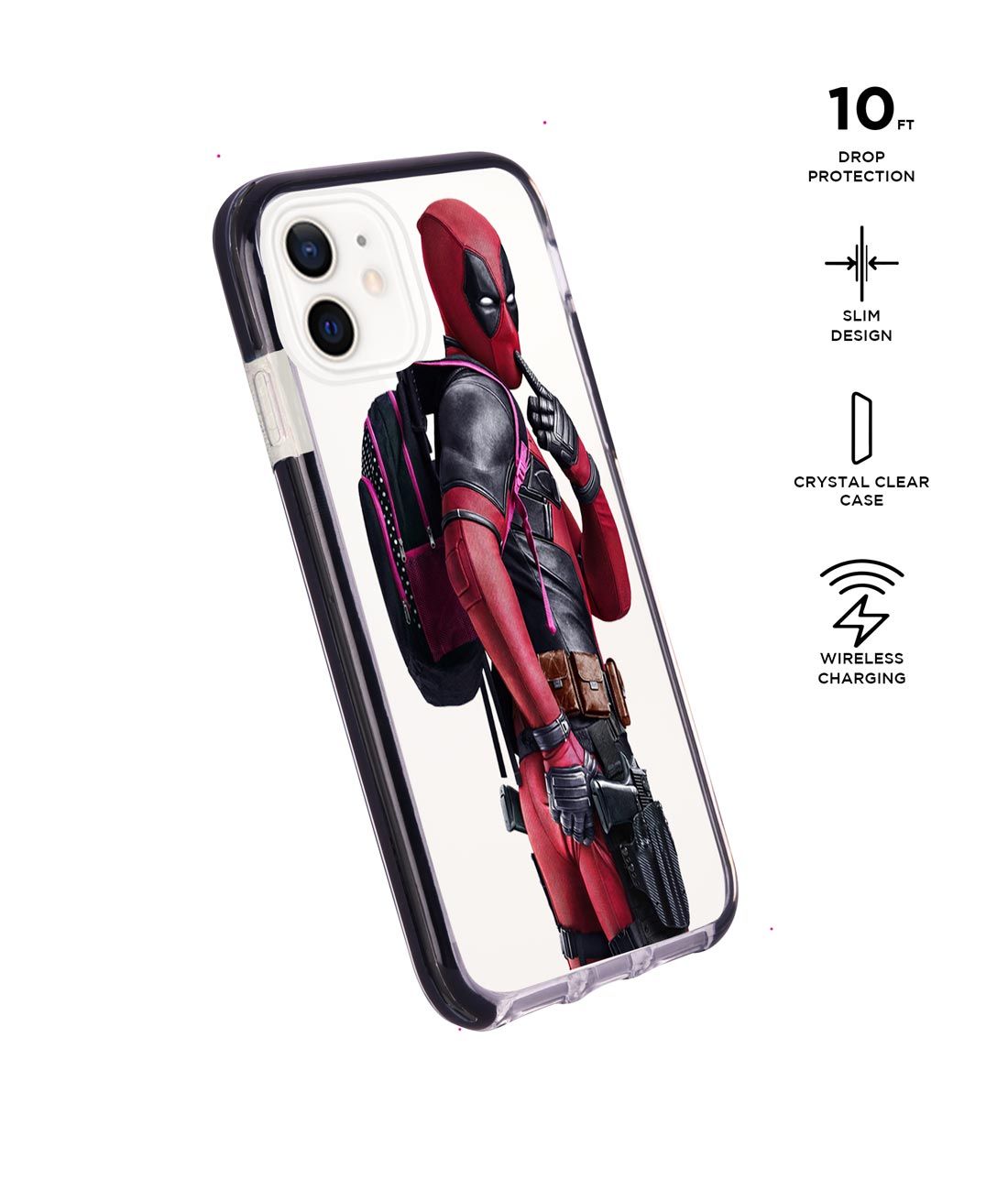 Smart Ass Deadpool - Extreme Case for iPhone 12