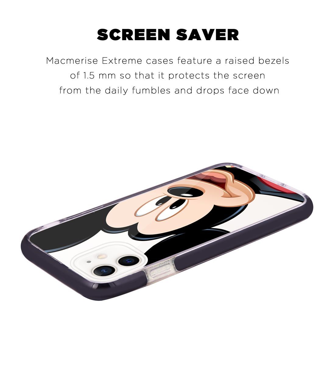 Zoom Up Mickey - Extreme Case for iPhone 12