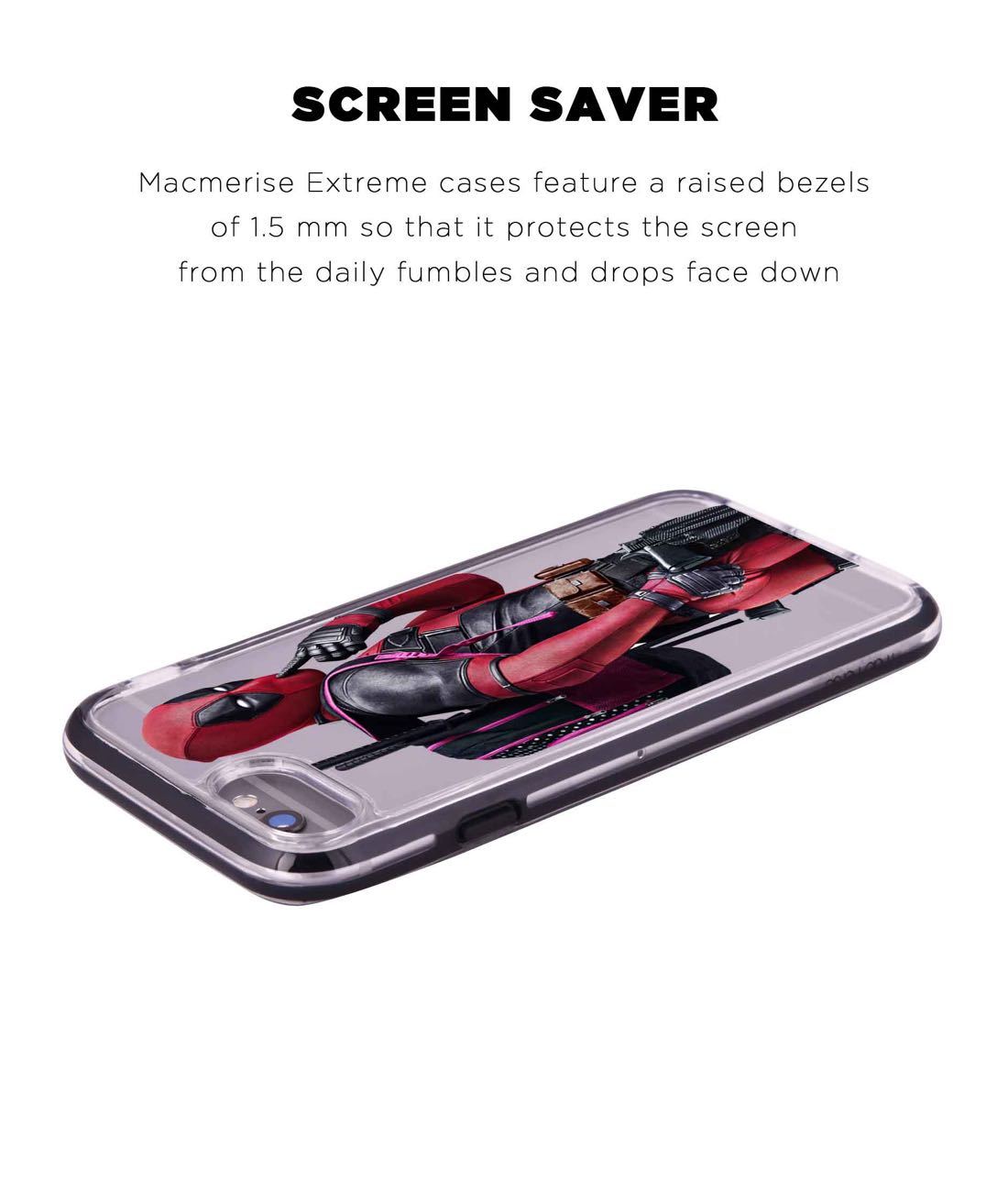 Smart Ass Deadpool - Extreme Phone Case for iPhone 6S