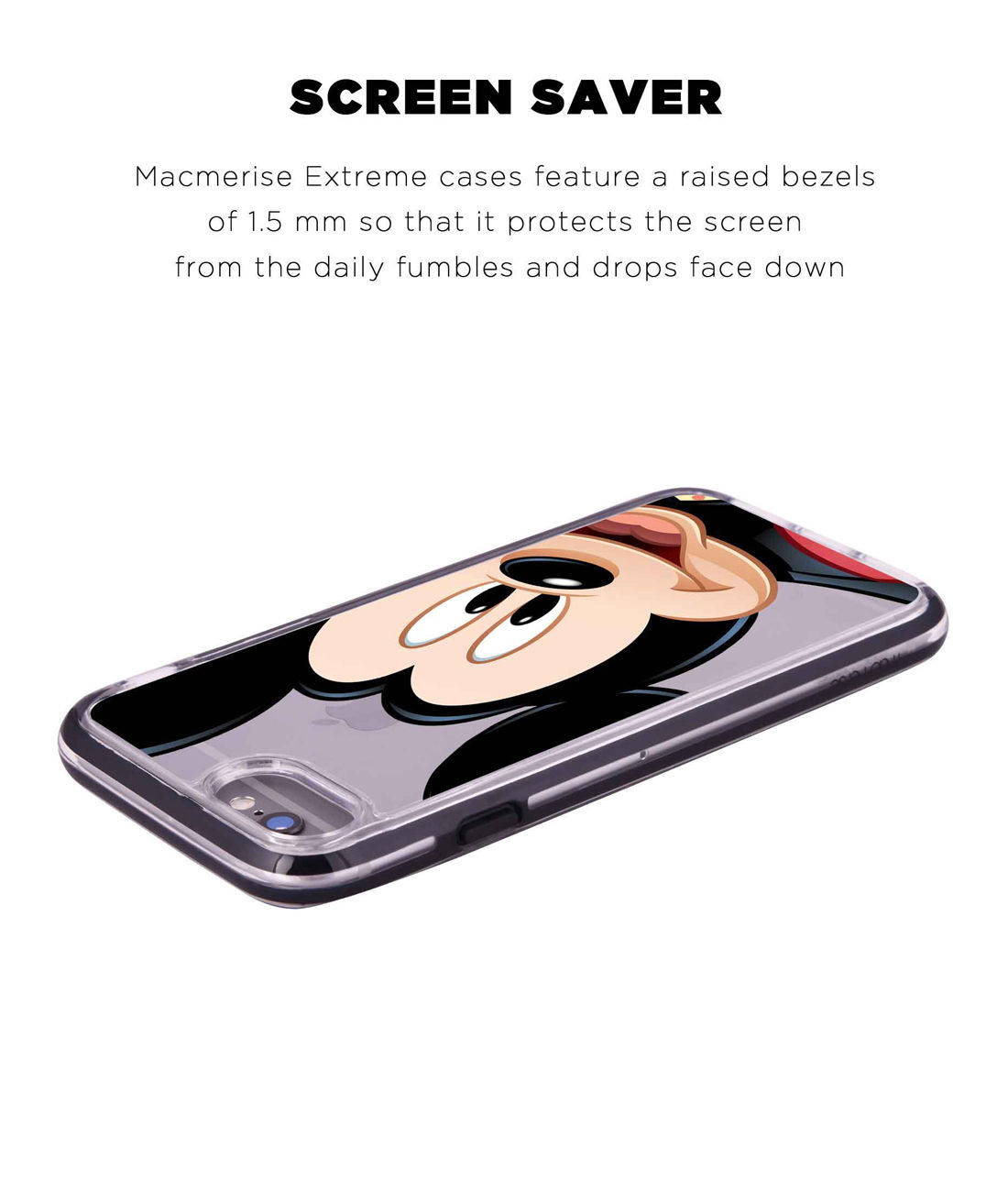 Zoom Up Mickey - Extreme Phone Case for iPhone 6S