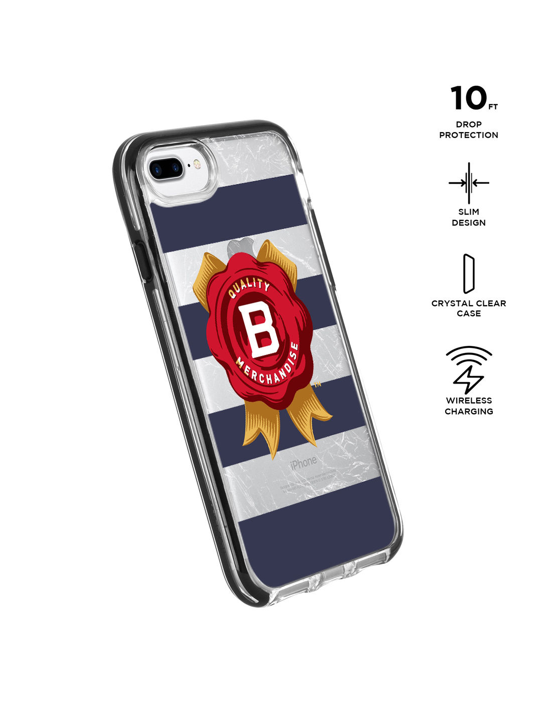 Jim Beam Cabana Stripes - Shield Case for iPhone 7 Plus