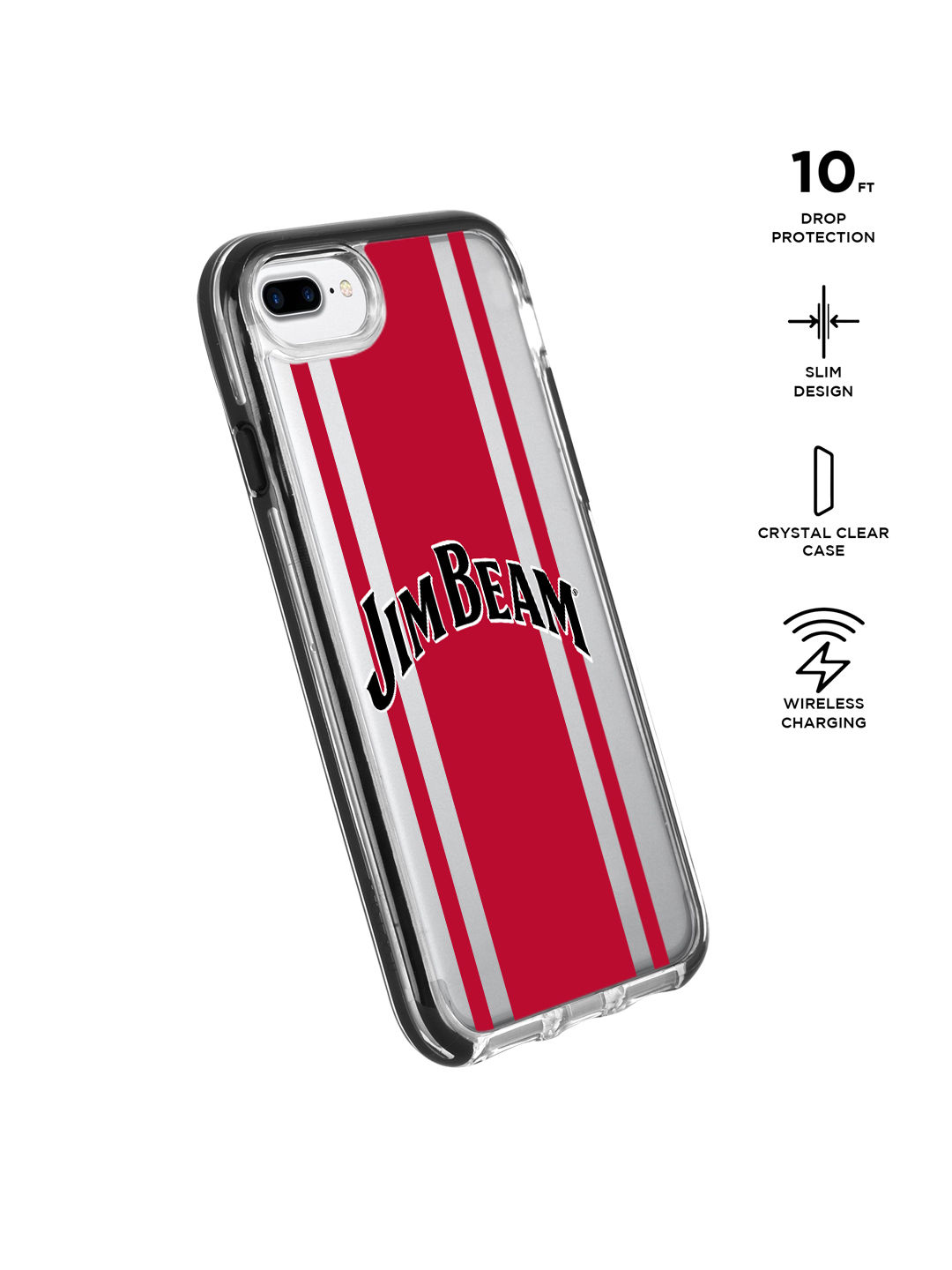 Jim Beam Red Shadow - Shield Case for iPhone 7 Plus