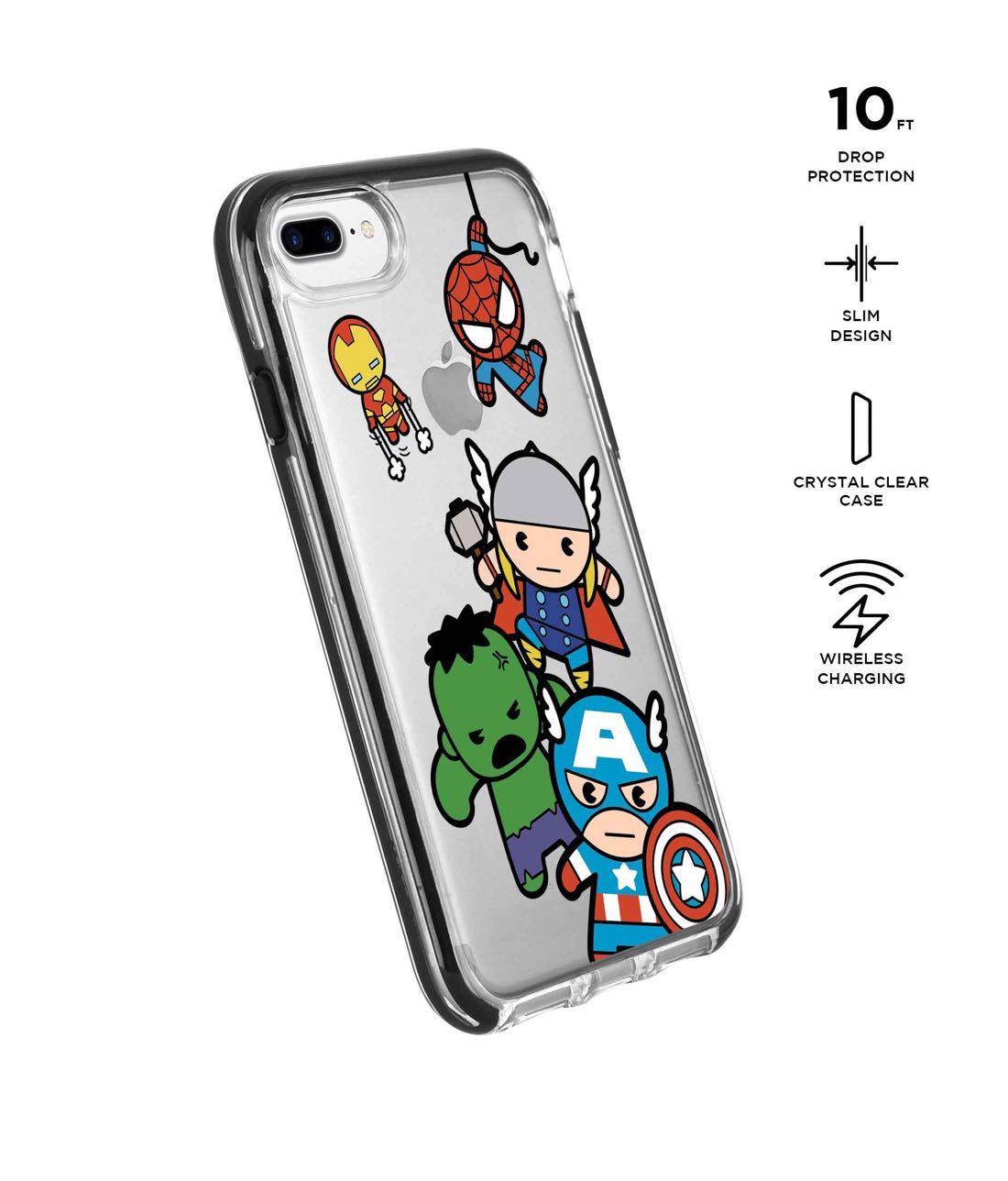 Kawaii Art Marvel Comics - Extreme Phone Case for iPhone 7 Plus