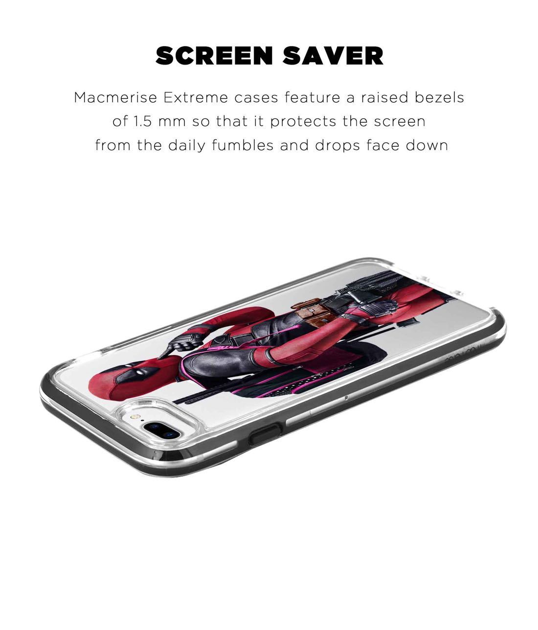 Smart Ass Deadpool - Extreme Phone Case for iPhone 7 Plus