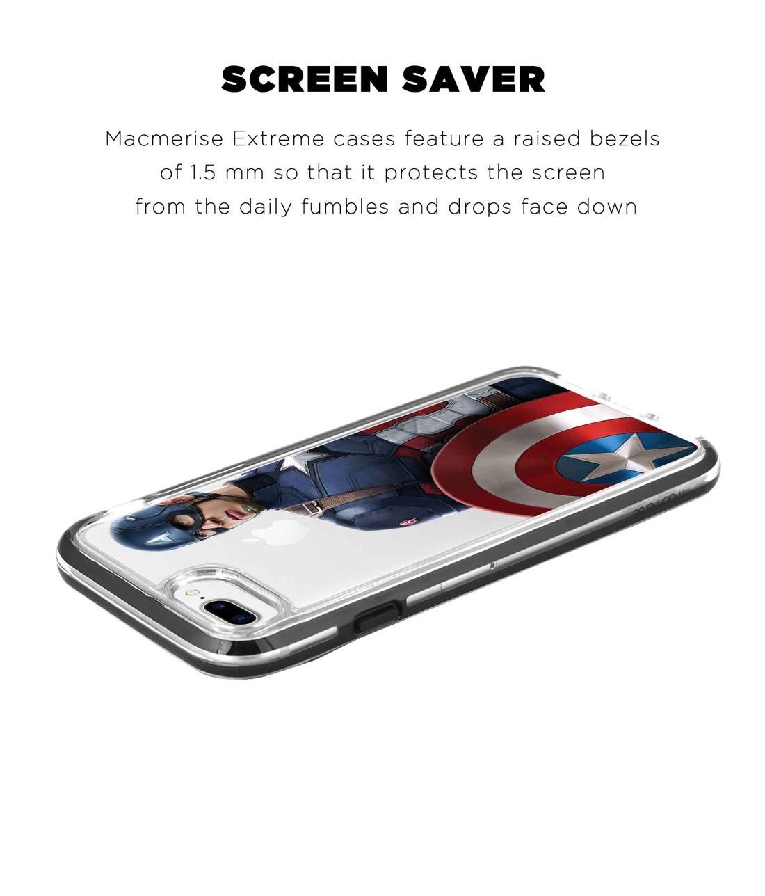 Team Blue Captain - Extreme Phone Case for iPhone 7 Plus