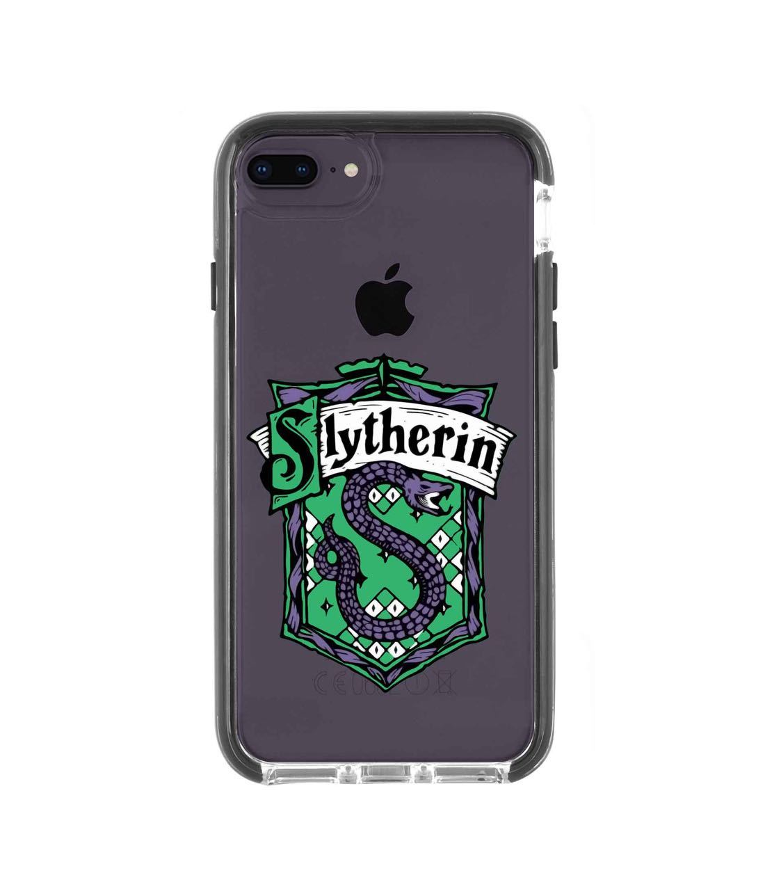 Crest Slytherin - Extreme Phone Case for iPhone 8 Plus