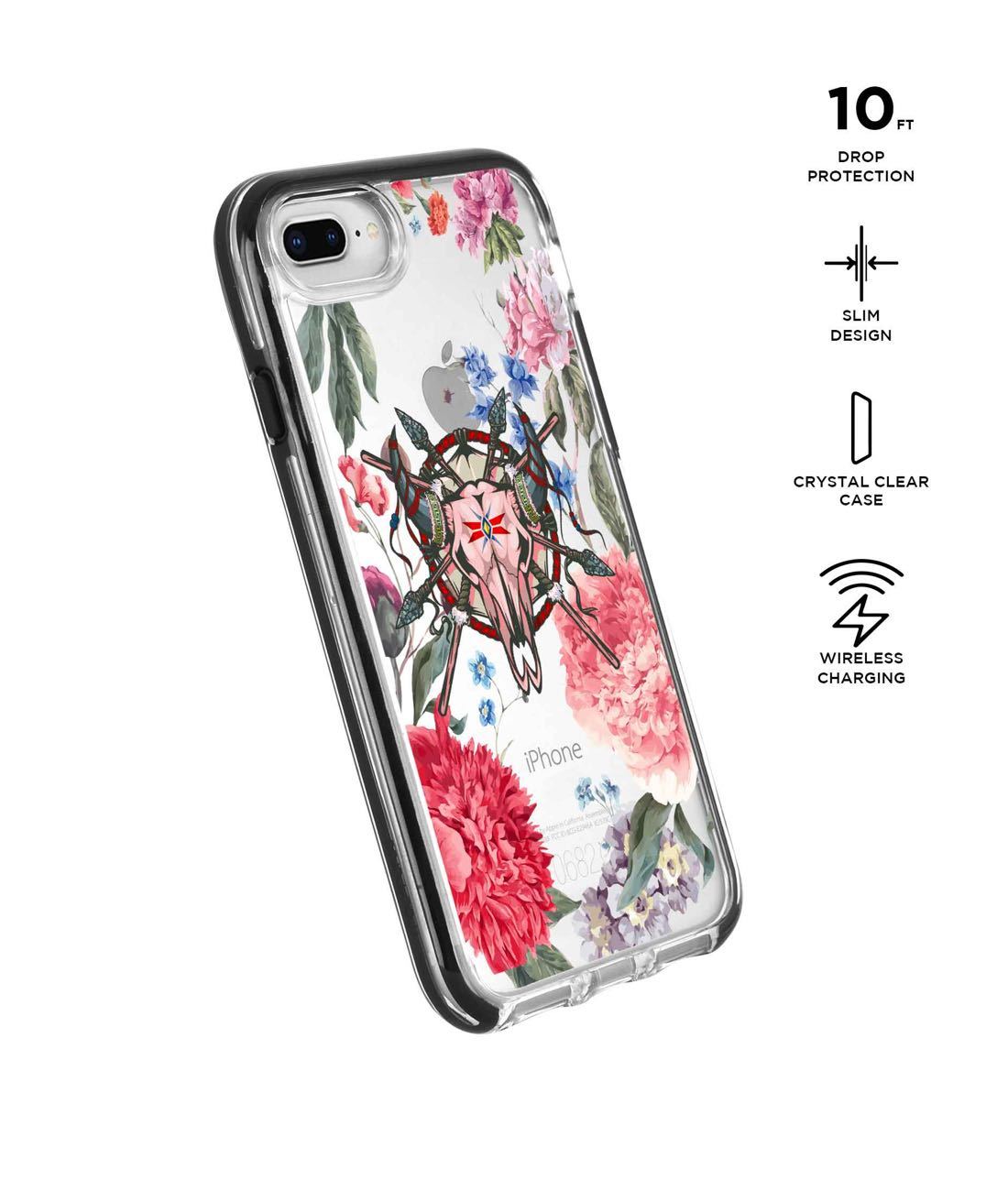 Floral Symmetry - Extreme Phone Case for iPhone 8 Plus