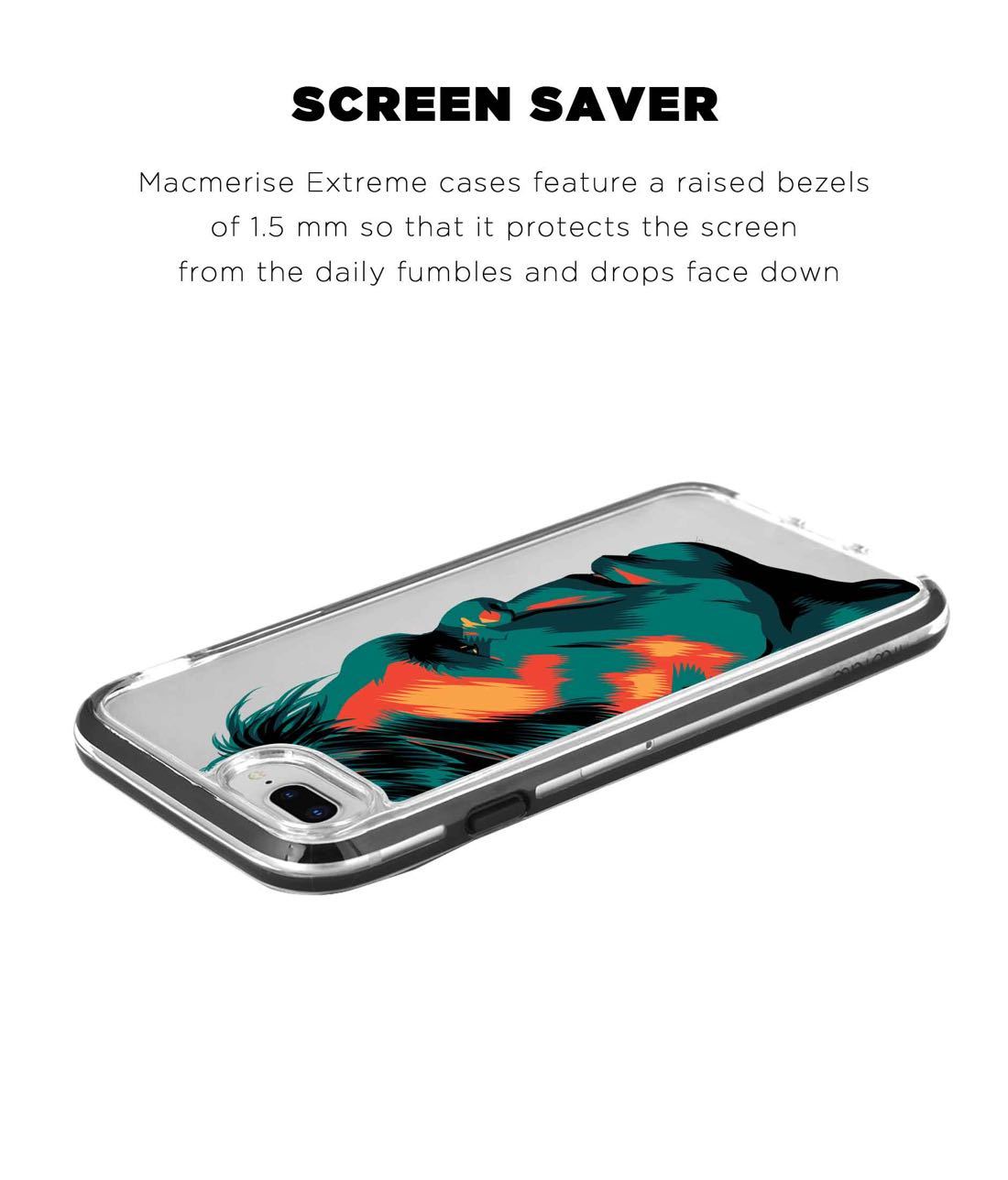 Illuminated Hulk - Extreme Phone Case for iPhone 8 Plus