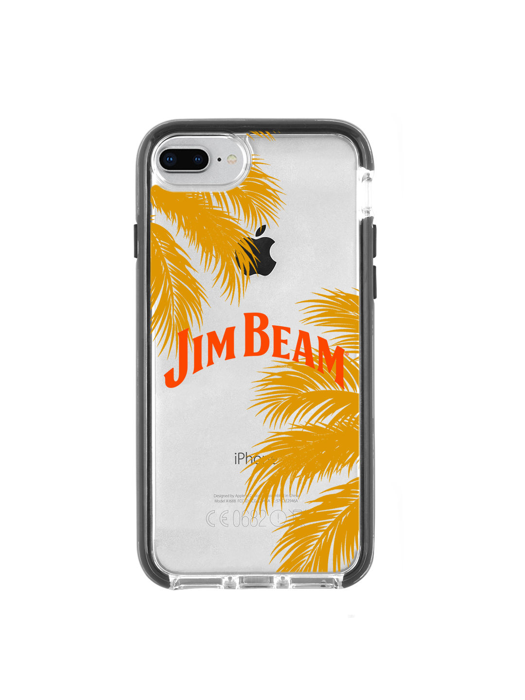Jim Beam Palms Golden - Shield Case for iPhone 8 Plus