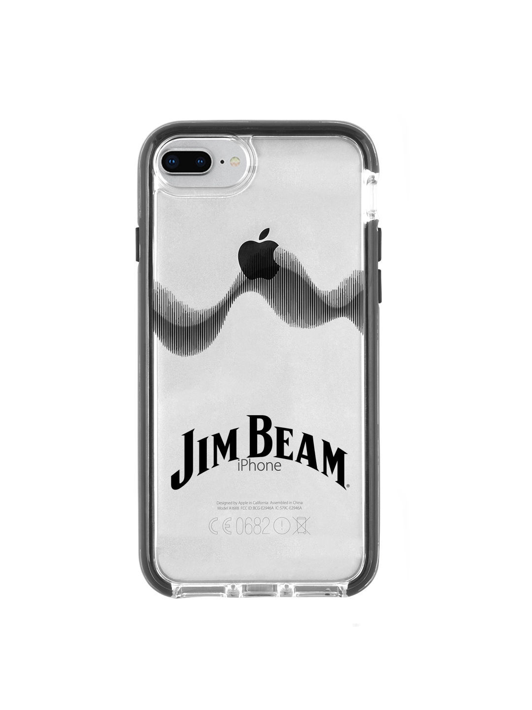 Jim Beam Sound Waves - Shield Case for iPhone 8 Plus