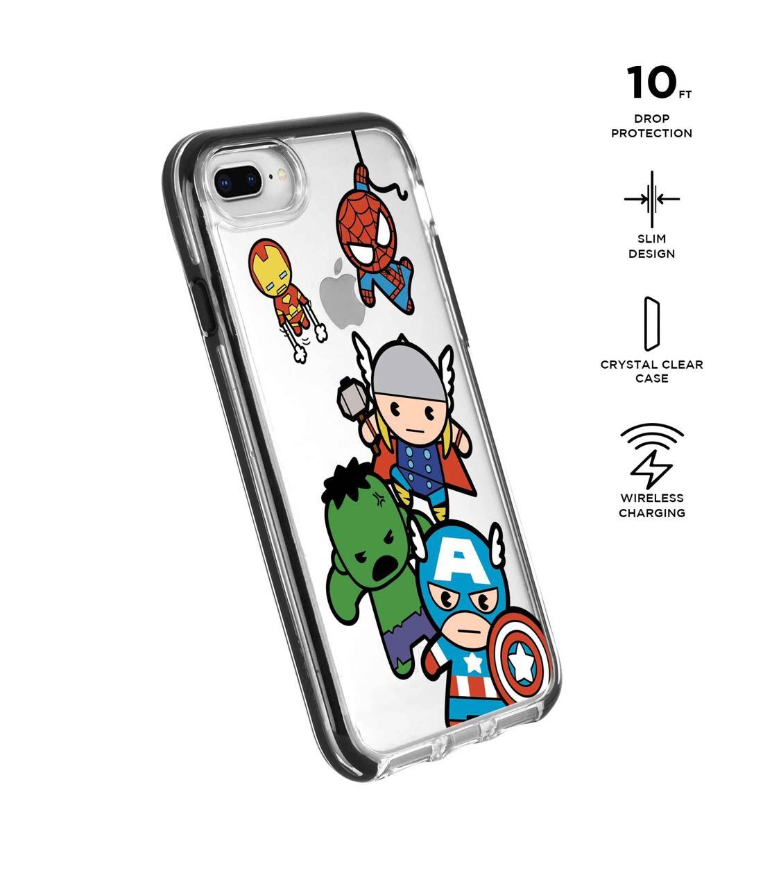 Kawaii Art Marvel Comics - Extreme Phone Case for iPhone 8 Plus