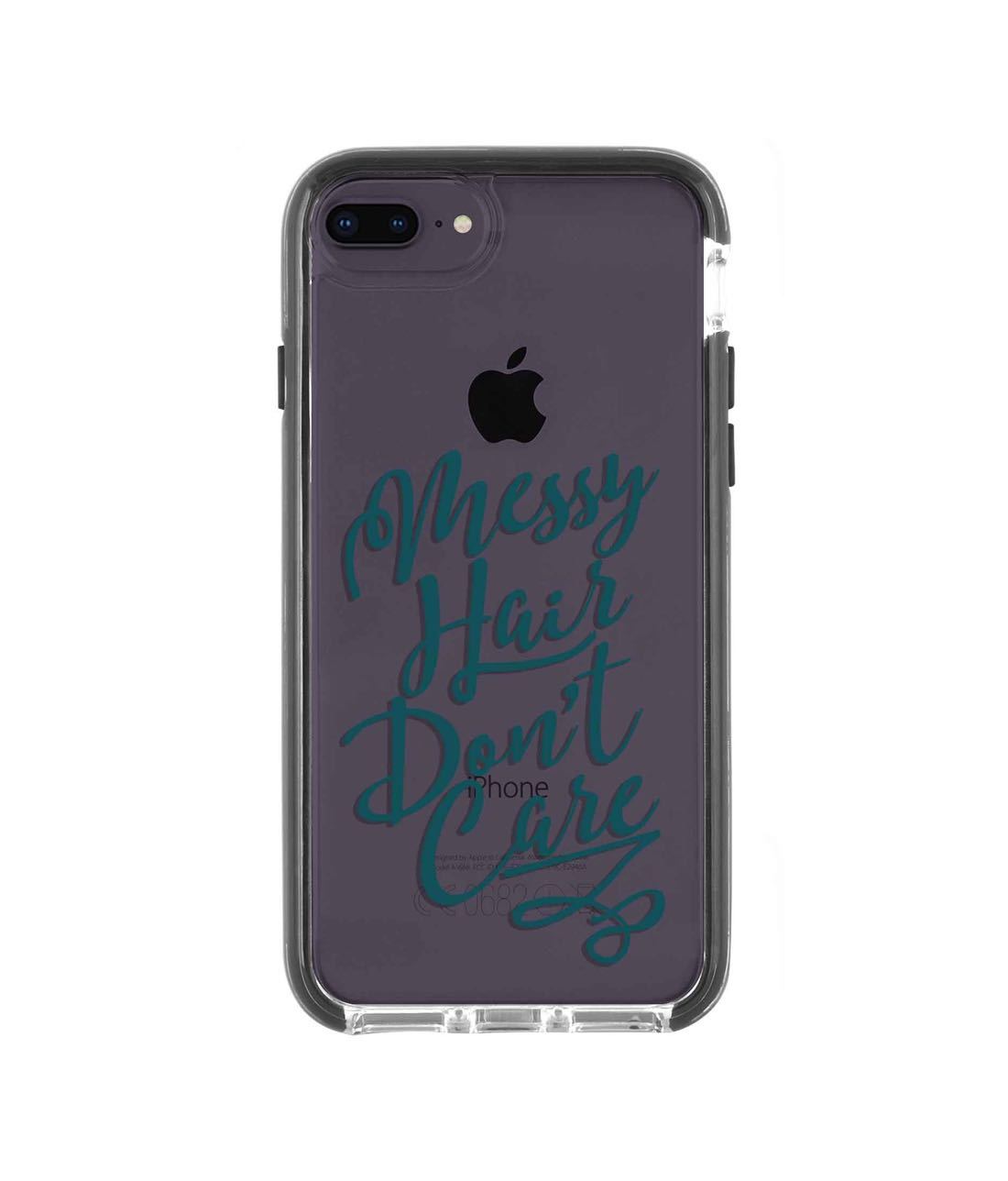 Messy Hair Dont Care - Extreme Phone Case for iPhone 8 Plus