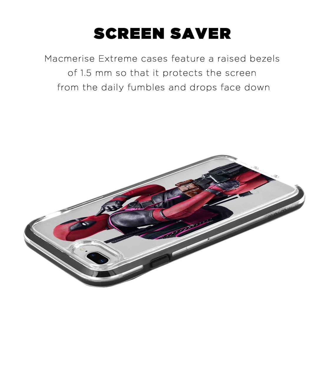 Smart Ass Deadpool - Extreme Phone Case for iPhone 8 Plus