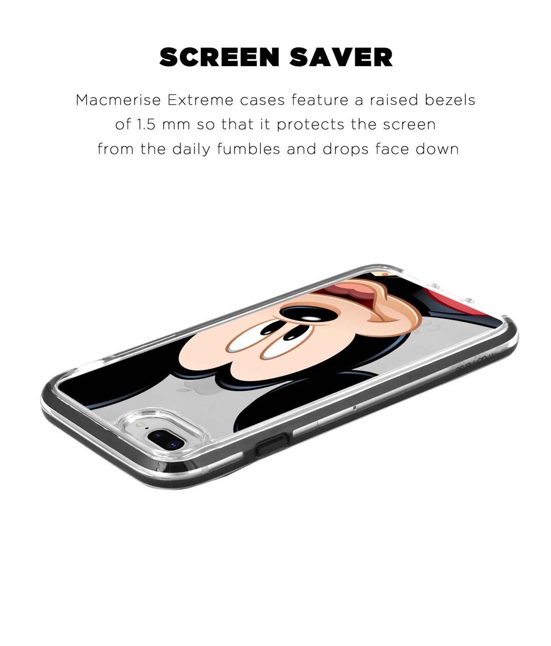 Zoom Up Mickey - Extreme Phone Case for iPhone 8 Plus