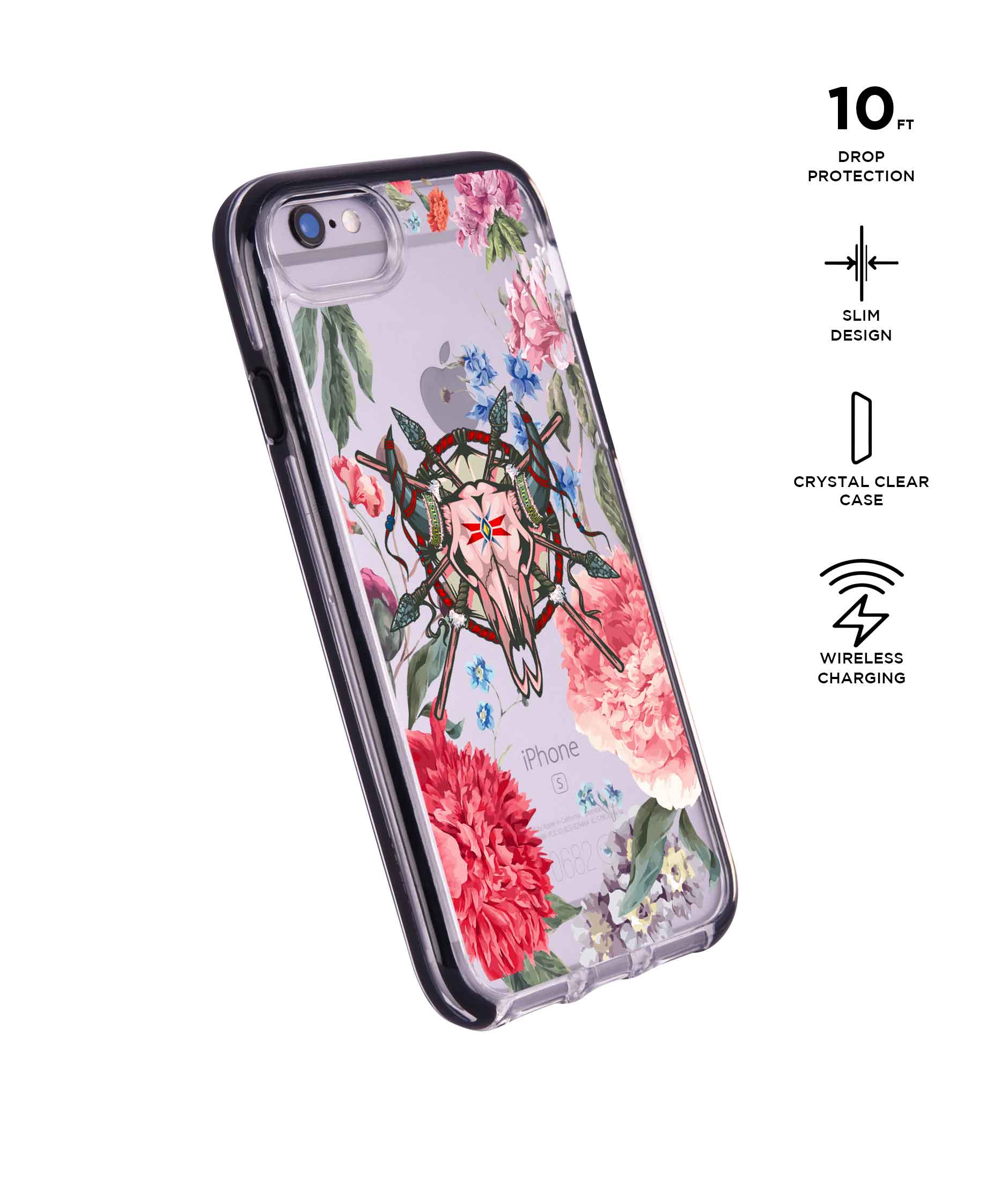 Floral Symmetry - Extreme Phone Case for iPhone 6