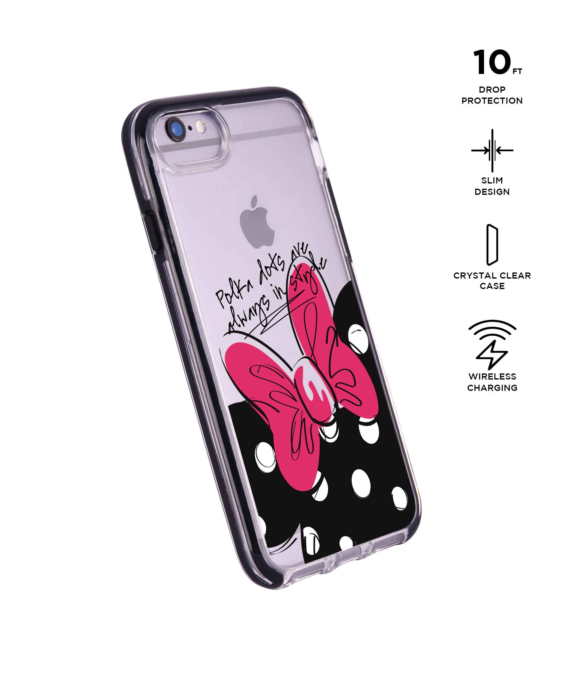 Polka Minnie - Extreme Phone Case for iPhone 6