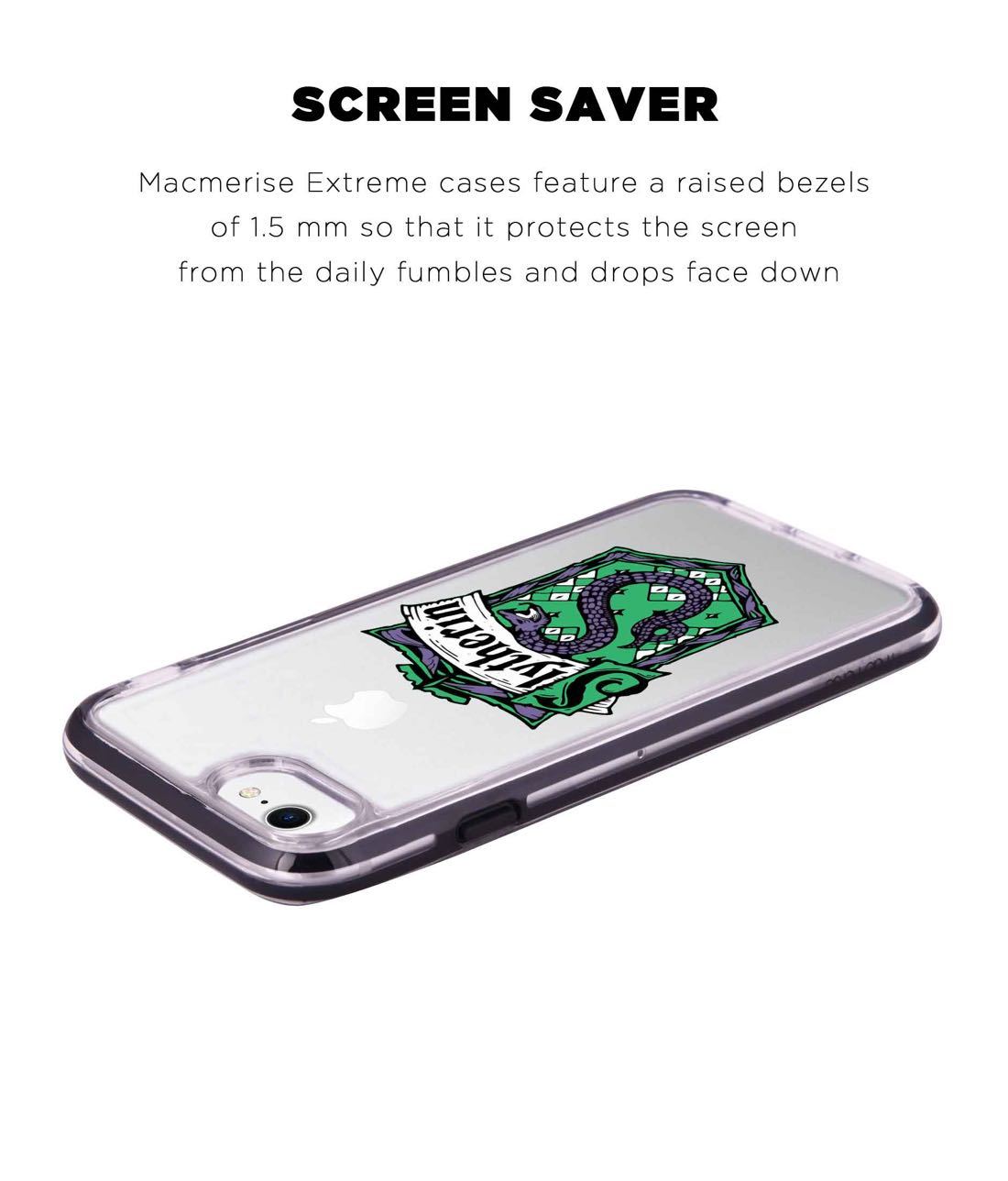 Crest Slytherin - Extreme Phone Case for iPhone 7