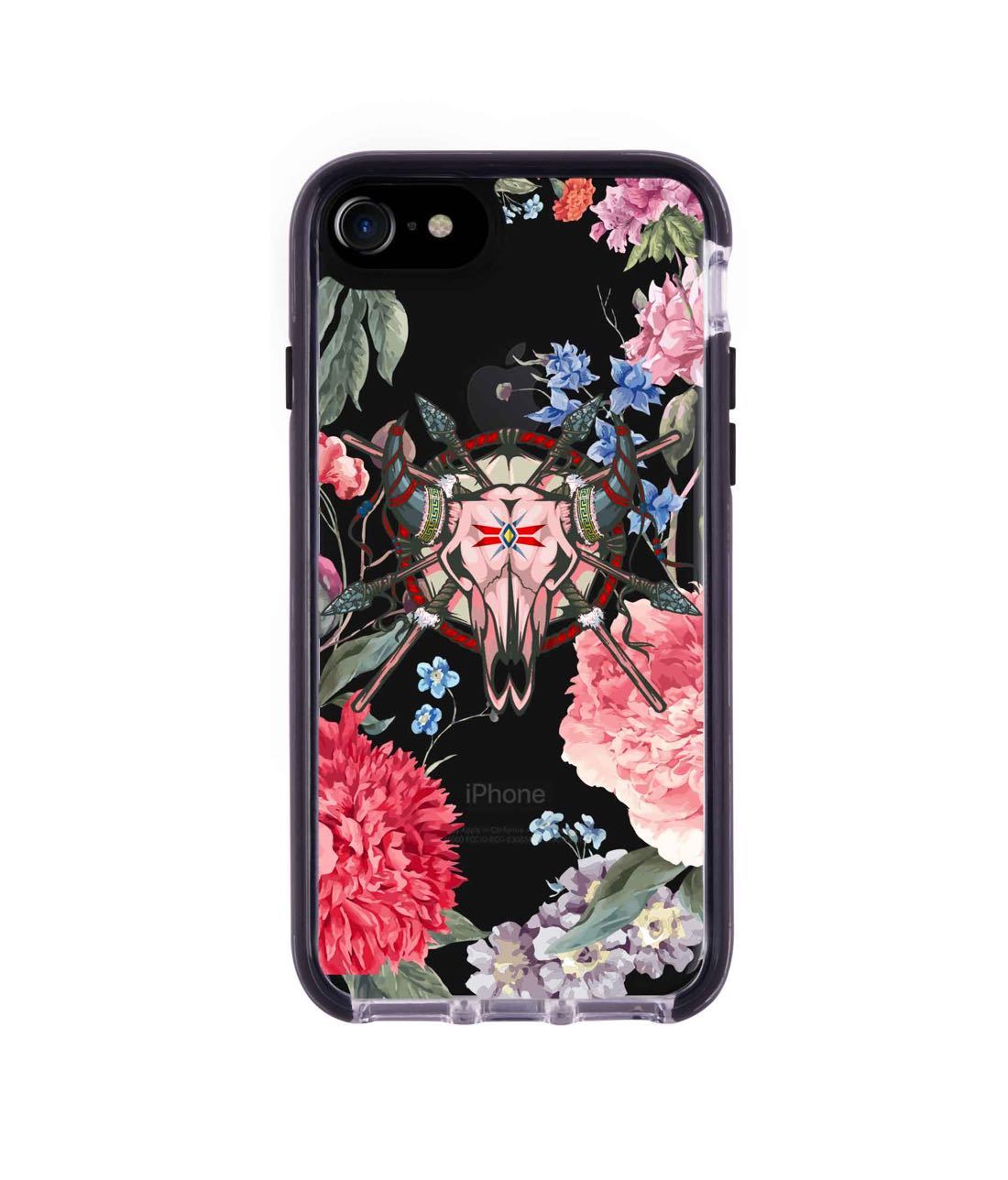 Floral Symmetry - Extreme Phone Case for iPhone 7