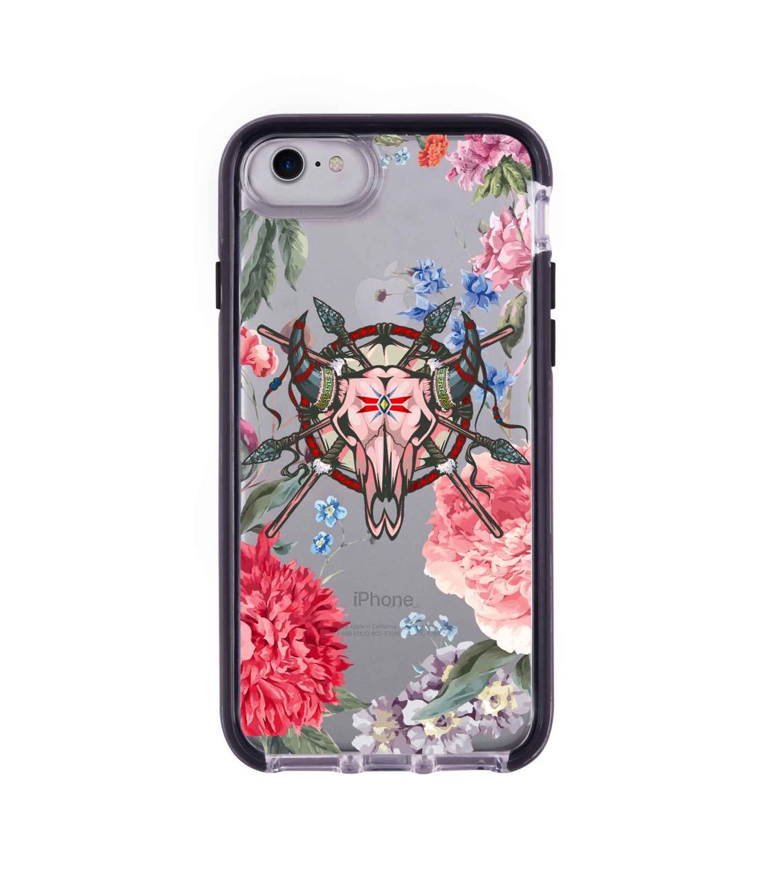 Floral Symmetry - Extreme Phone Case for iPhone 7