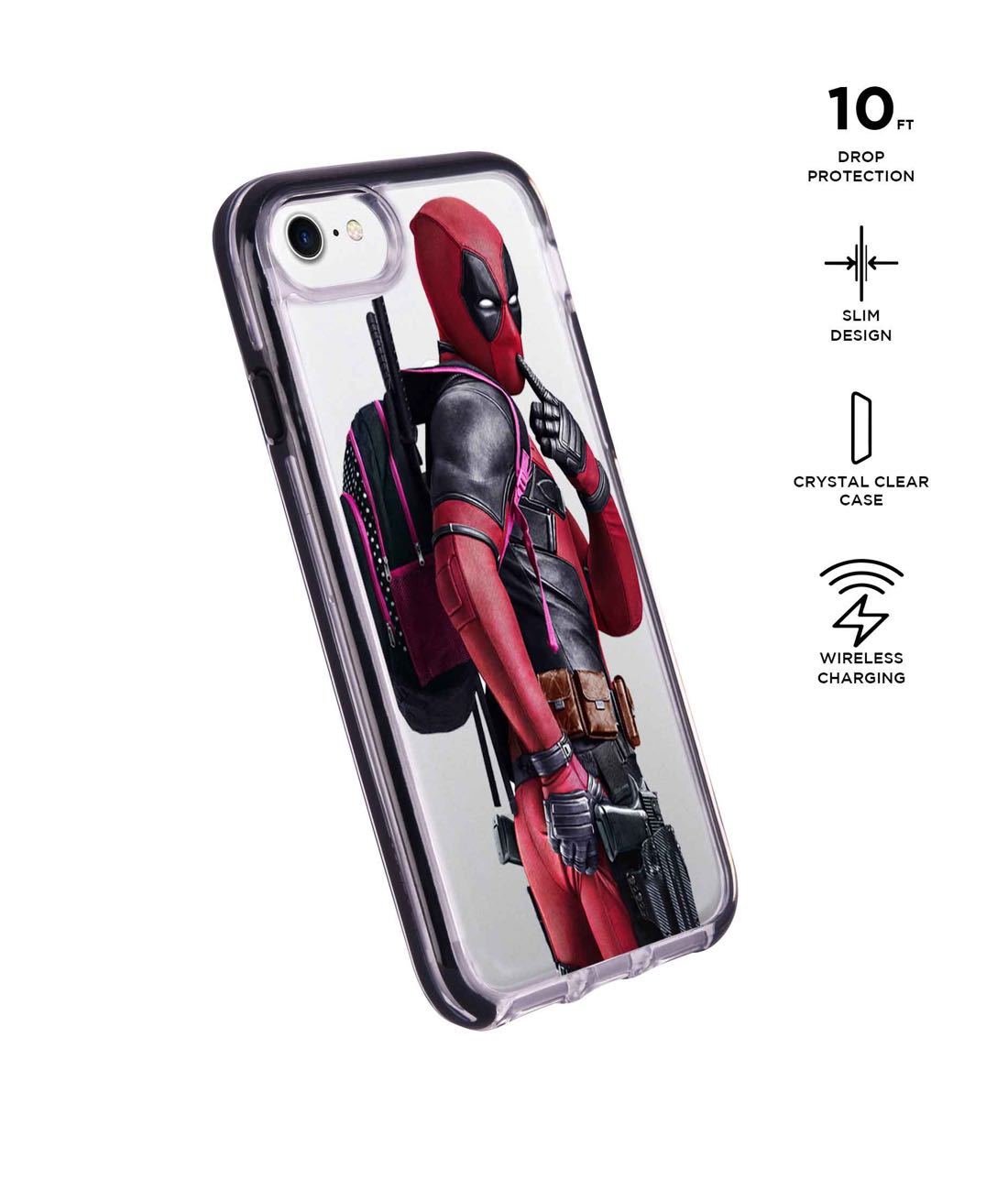 Smart Ass Deadpool - Extreme Phone Case for iPhone 7