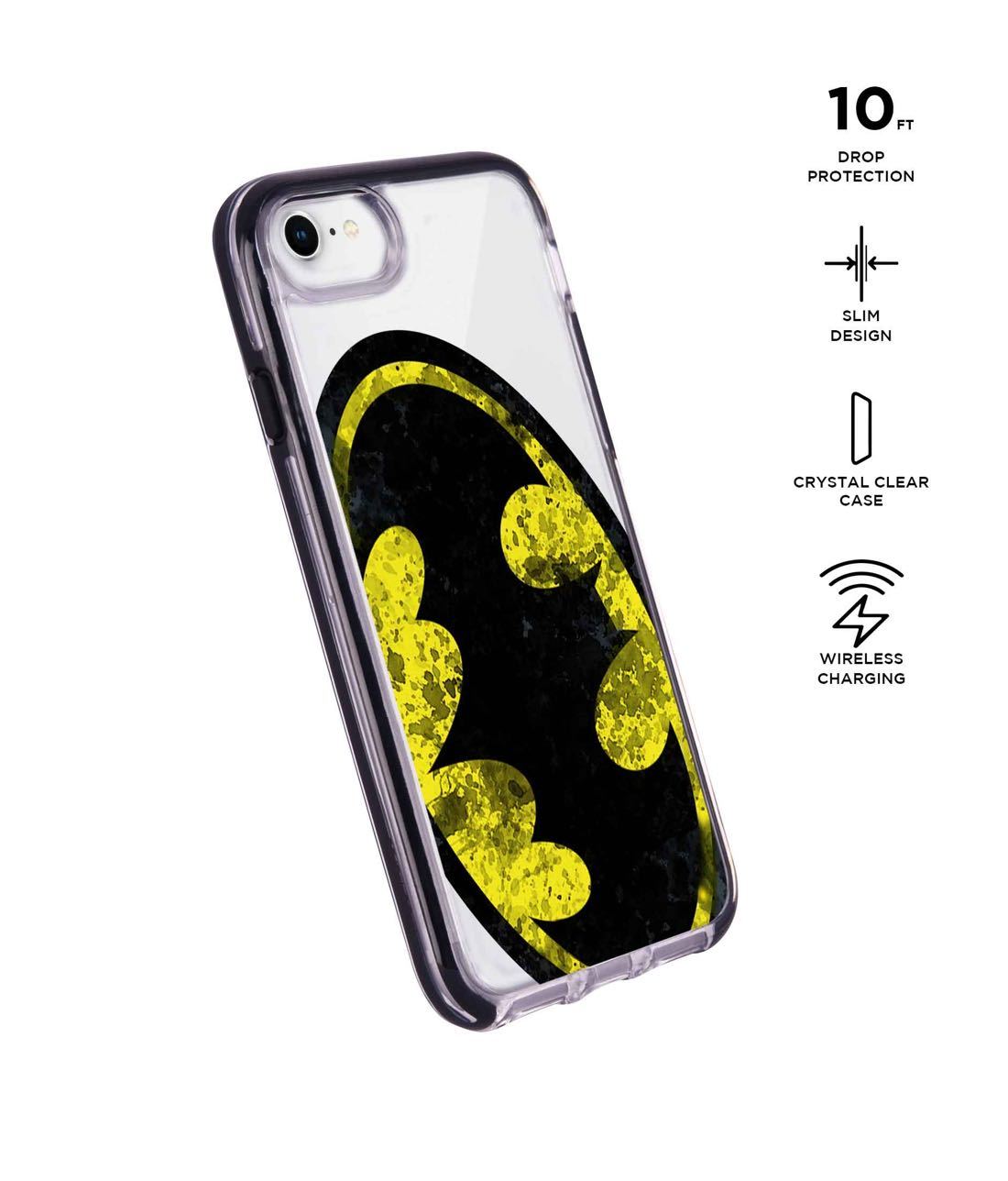 Batman Splatter - Extreme Phone Case for iPhone 8