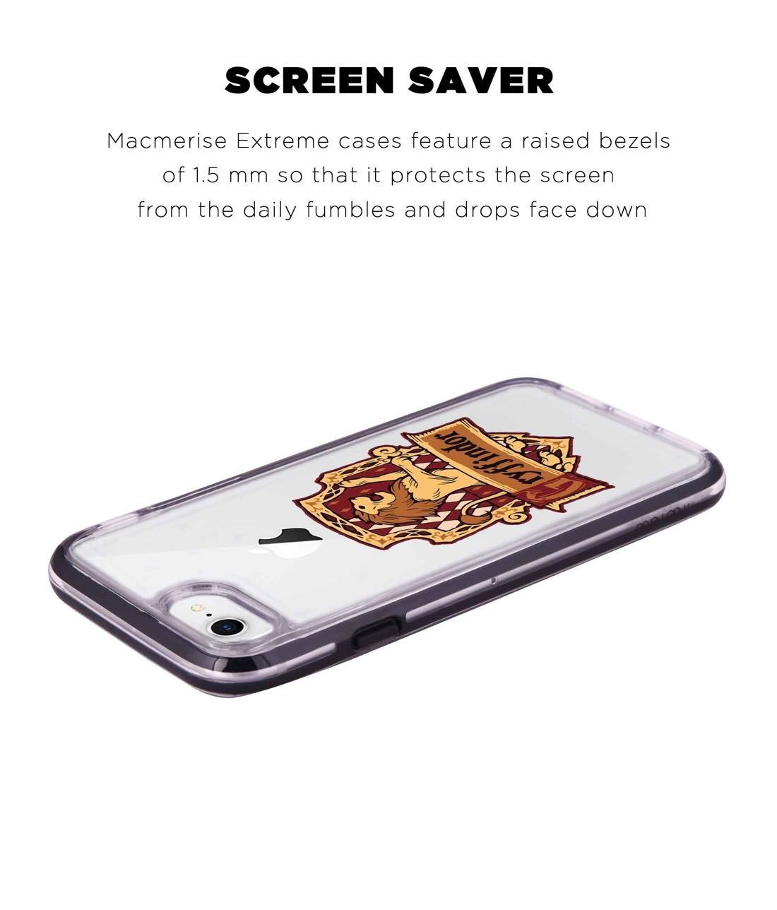 Crest Gryffindor - Extreme Phone Case for iPhone 8