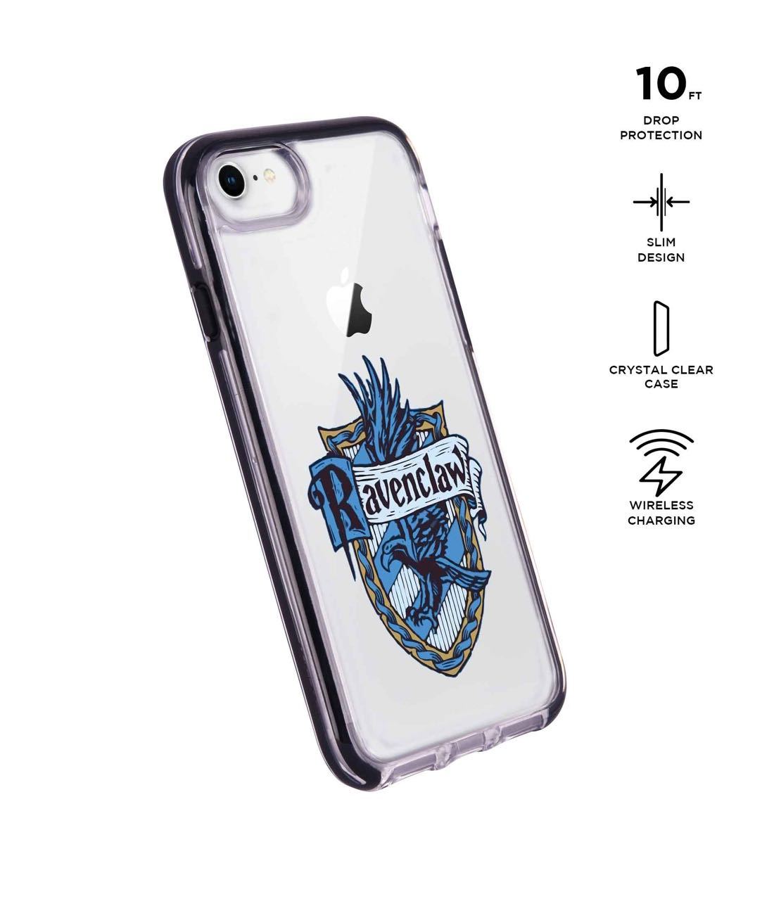 Crest Ravenclaw - Extreme Phone Case for iPhone 8