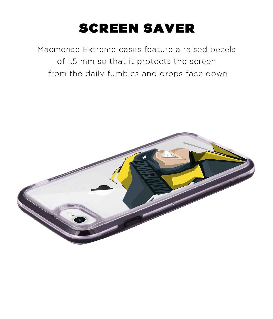 Dont Mess with Wolverine - Extreme Phone Case for iPhone 8