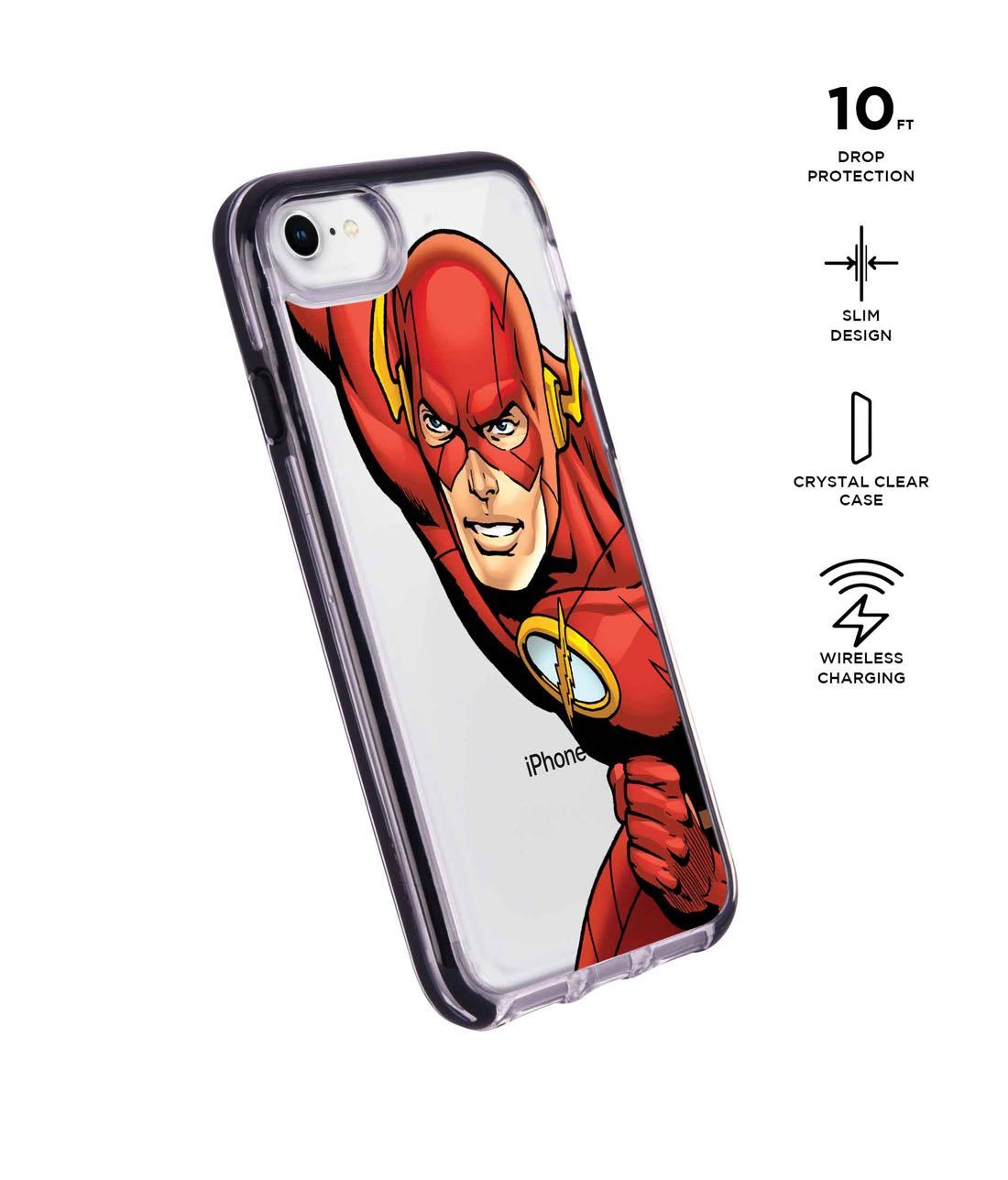 Fierce Flash - Extreme Phone Case for iPhone 8