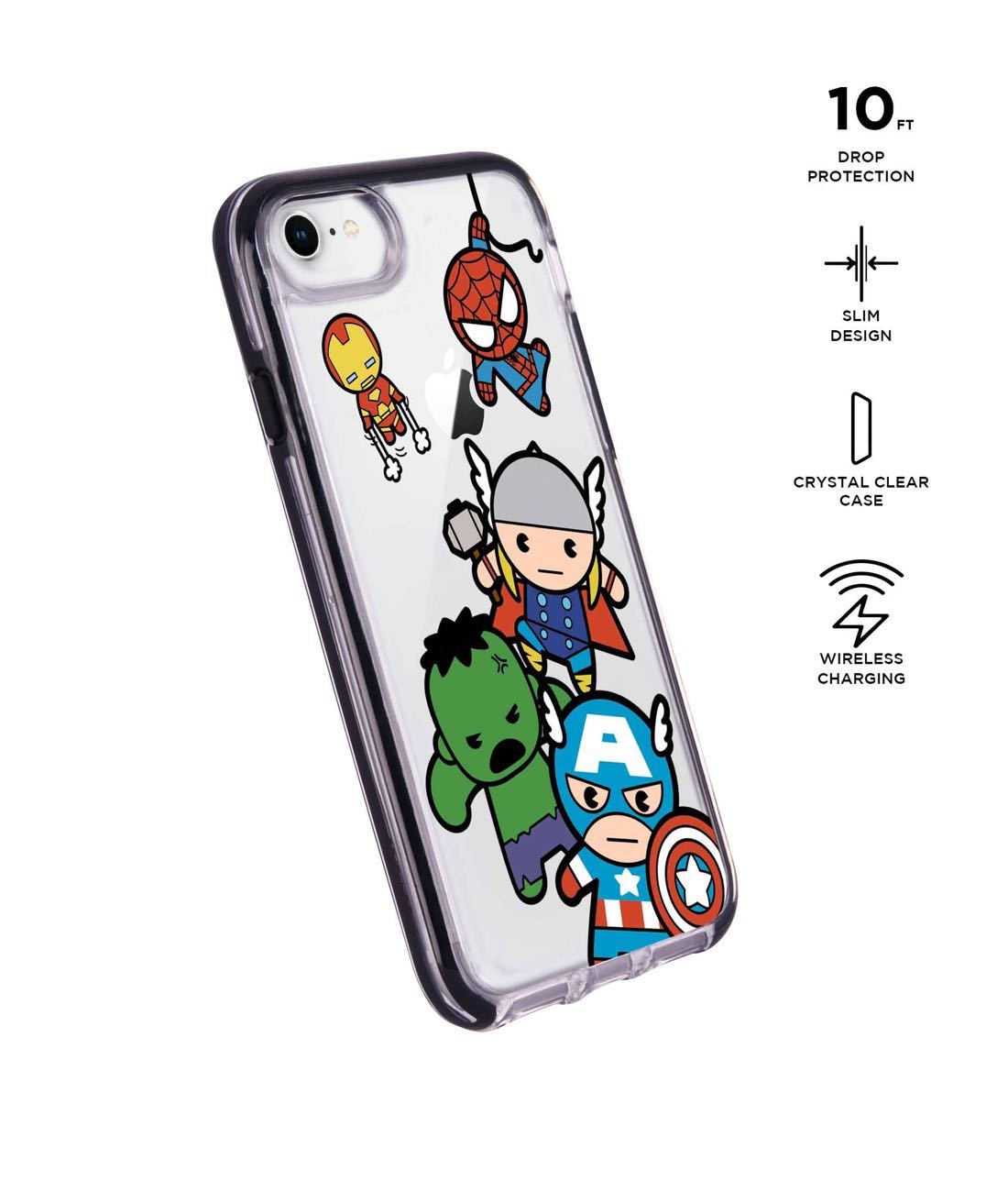 Kawaii Art Marvel Comics - Extreme Phone Case for iPhone 8